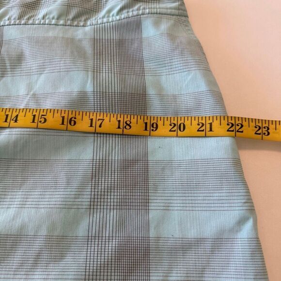 Izod FXG Cool FX Teal Plaid Golf Skort Sz 14 Tennis, Pickleball, Sports - Picture 9 of 11